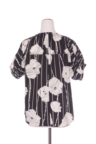 ET ALIA - Kyla cotton top - Floral print! 10-12