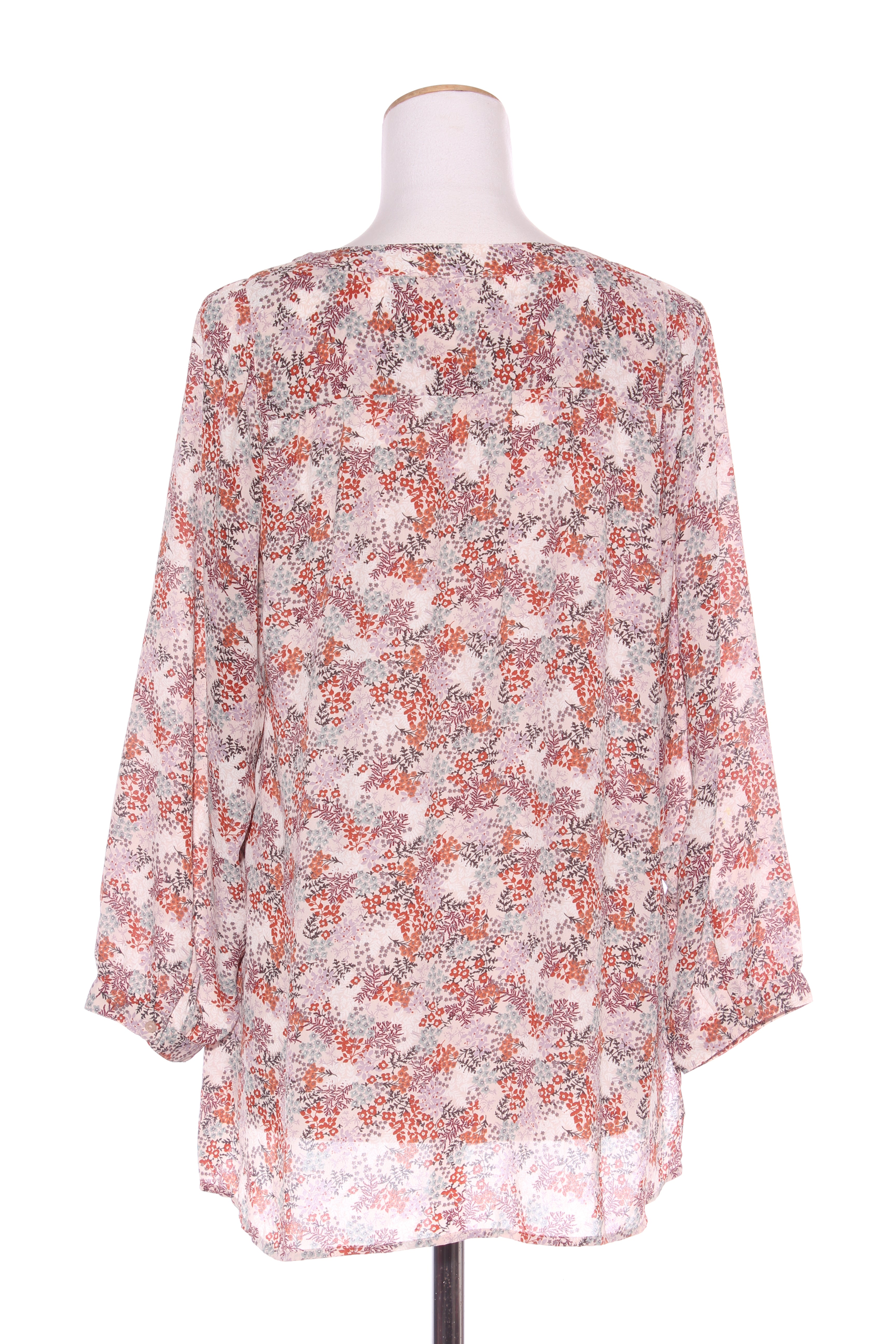 LOFT Wildflower print blouse 12 Recycle Style Preloved