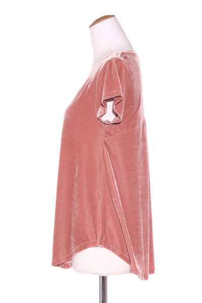 DYLAN - Velvet 'V' neck top! 8-10