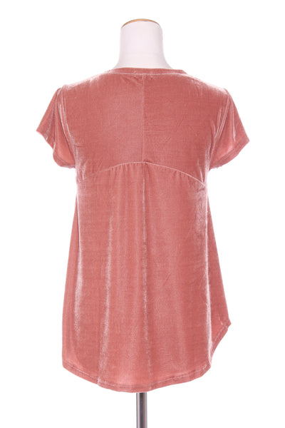 DYLAN - Velvet 'V' neck top! 8-10