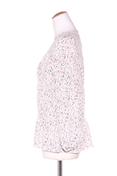 COMMONERS - Floral print tiered top! 6-8