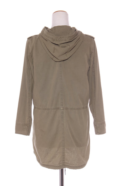 COTTON ON - Hooded khaki cotton jacket! 6-10