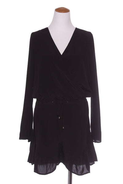 JULIAN DANGER - Silky viscose crossover front playsuit! 8-10