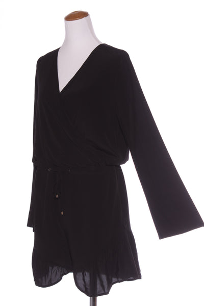 JULIAN DANGER - Silky viscose crossover front playsuit! 8-10