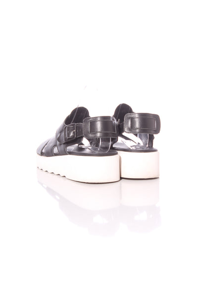 MINX "Delta" leather platform sandals! 39