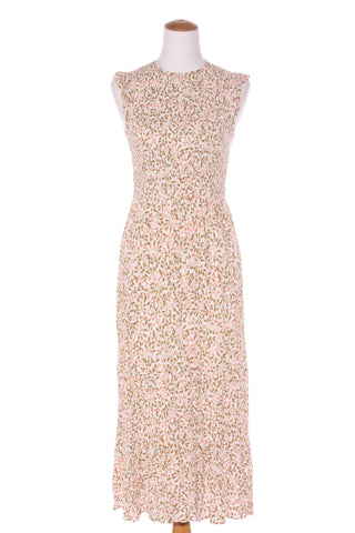 MAX - Shirred floral midi dress! 8-10