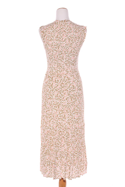 MAX - Shirred floral midi dress! 8-10