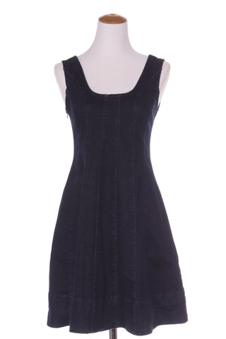 MINERAL - Shirred panel swing denim dress! 12