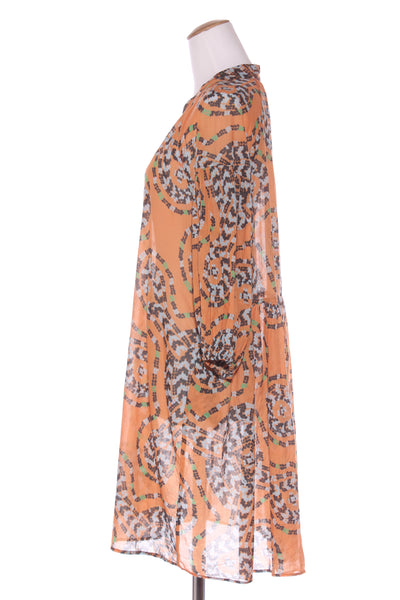 DEVOTION TWINS "Fabulous" cotton voile dress! 10-12