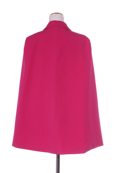 ZARA - Magenta cape blazer! 10-12