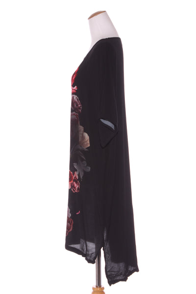 CHOCOLATE (NZ) Floral print panel dress! 14