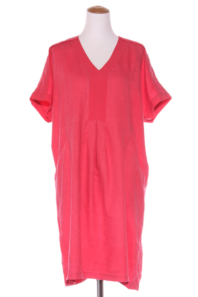 JIGSAW - Coral linen dress + pockets! 16