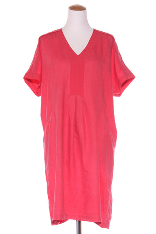 JIGSAW - Coral linen dress + pockets! 16