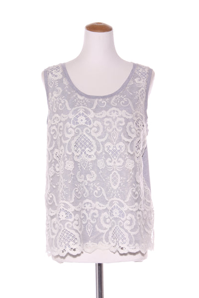 SILVER LINING - Mesh lace panel tank! 16