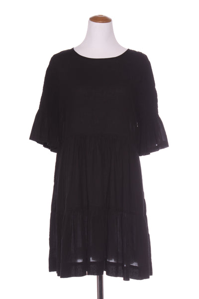 BLAK LOVE - Shirred sleeve tiered dress! 12