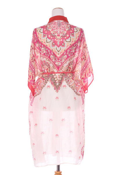 ECHO - Linen + modal paisley duster! 8-18