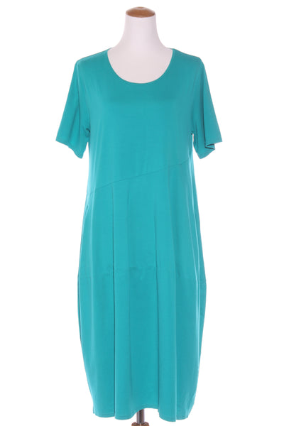 TIRELLI "Short sleeve diagonal seam" dress! 16