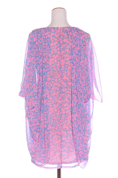 AUGUSTINE (LN) Cape sleeve shift dress - Floral! 10