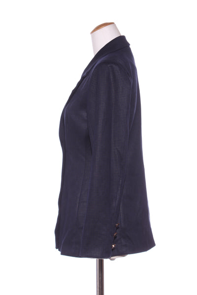 AMAYA "Saint" navy houndstooth blazer! 10