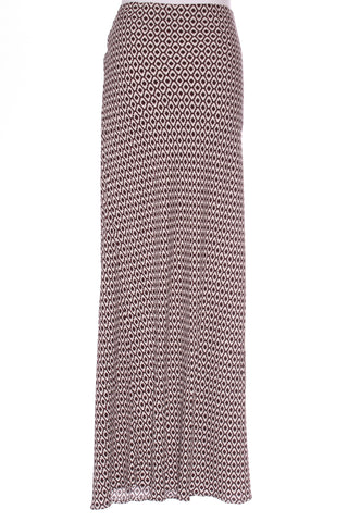 NO BRAND - Moroccan geo print bias maxi skirt! 18