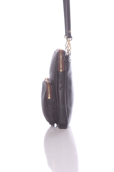 SABEN - Nikko pocket phone sling bag - Bubble leather!