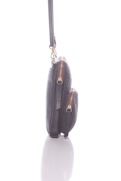 SABEN - Nikko pocket phone sling bag - Bubble leather!
