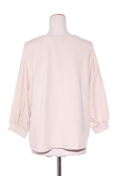 RICOCHET (NZ) Organic cotton 3/4 sleeve sweater! 12