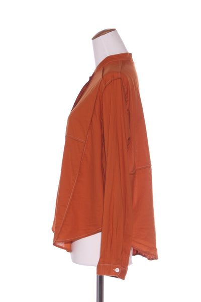 BOUNCE (LN) Rust cotton shirt! 12