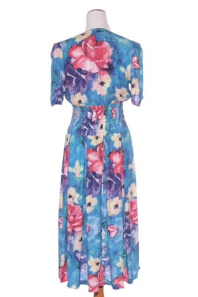 LOLĀ (NZ) Vintage floral midi dress! 10