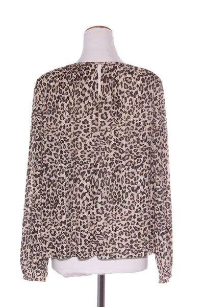 H&M - Leopard pleat blouse! 14