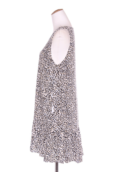 DECJUBA - Animal print drop hem dress! 12