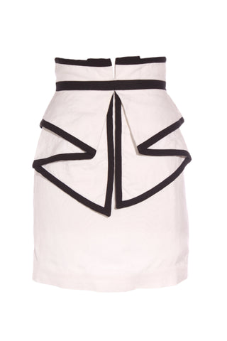 SASS & BIDE "Shadow box" linen blend mini skirt! 6