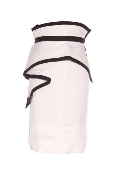 SASS & BIDE "Shadow box" linen blend mini skirt! 6