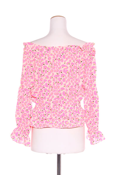 AUGUSTINE - Off the shoulder pink blossom print top! 12