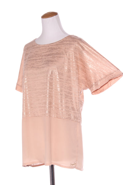 GINGER MARY - Rose gold metallic print top! 14