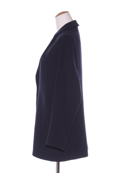 MAX - Navy oversized knit blazer! 12-14