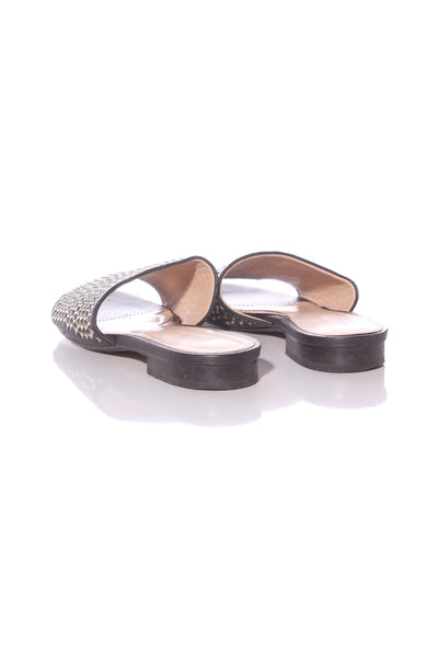 MIMCO "Venus" woven leather slides! 38