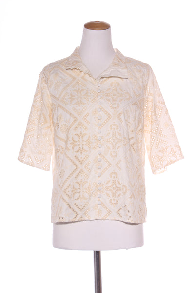 ZOE KRATZMANN - Cream broderie shirt! 12