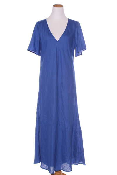 BLAK - Cobalt linen maxi dress! 16