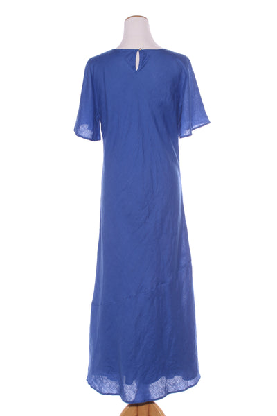 BLAK - Cobalt linen maxi dress! 16