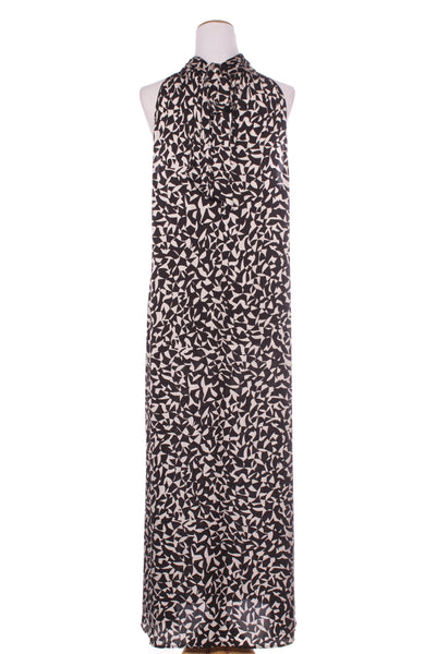 MAX - Viscose satin halterneck maxi dress! 16