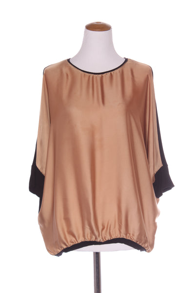 SHANTON - Gold and black panel top! 12-14