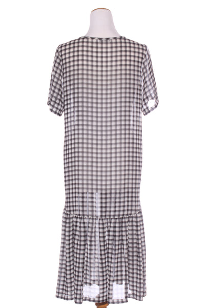 HARRÏE & SAM (NZ) V panel plaid midi dress! 12