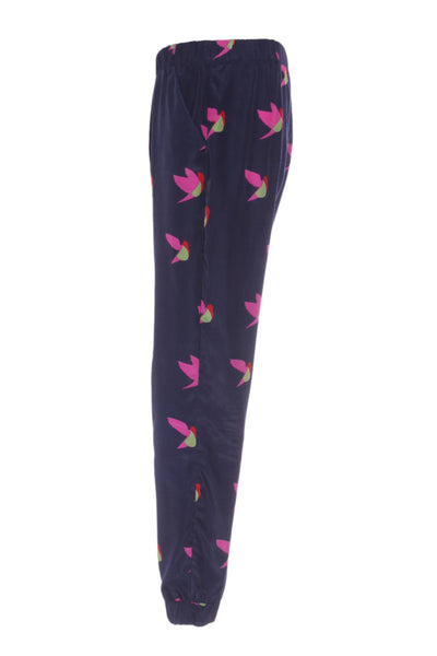 TOBY By David Pond - Bird print pant! 10