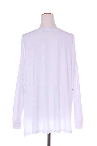 DECJUBA - Saint Germain print L/S relaxed top! 12-14