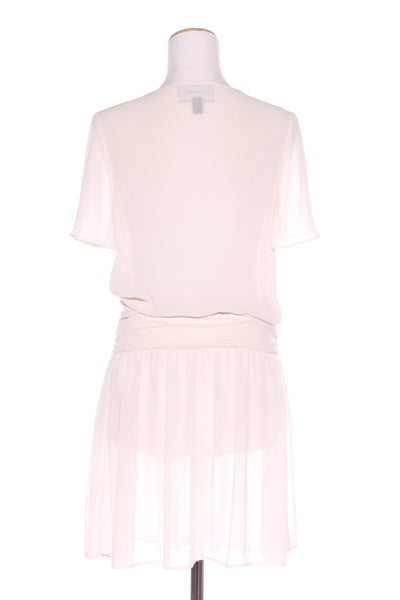 RICOCHET (NZ) Cream chiffon dress! 6