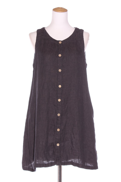 SMILE CLOTHING - Linen button up tuinc/vest! 10-12