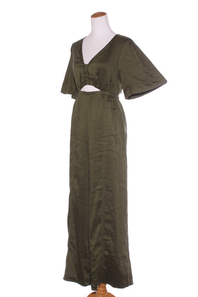 COUNTRY ROAD - Tailored linen/silk cut out jumpsuit! 12