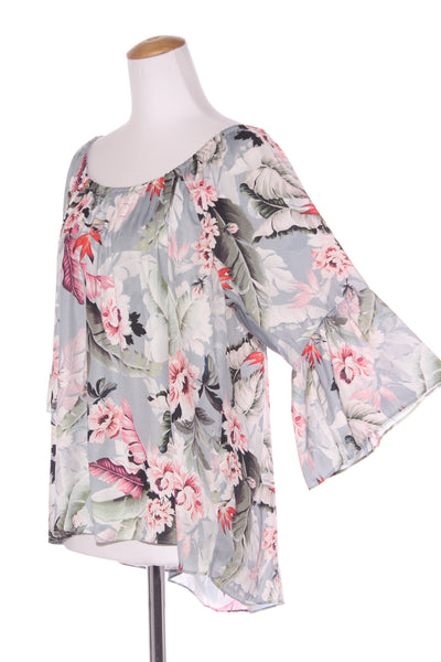 WITCHERY - Off the shoulder floral satin top! 14