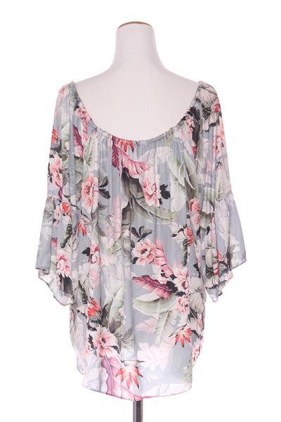 WITCHERY - Off the shoulder floral satin top! 14